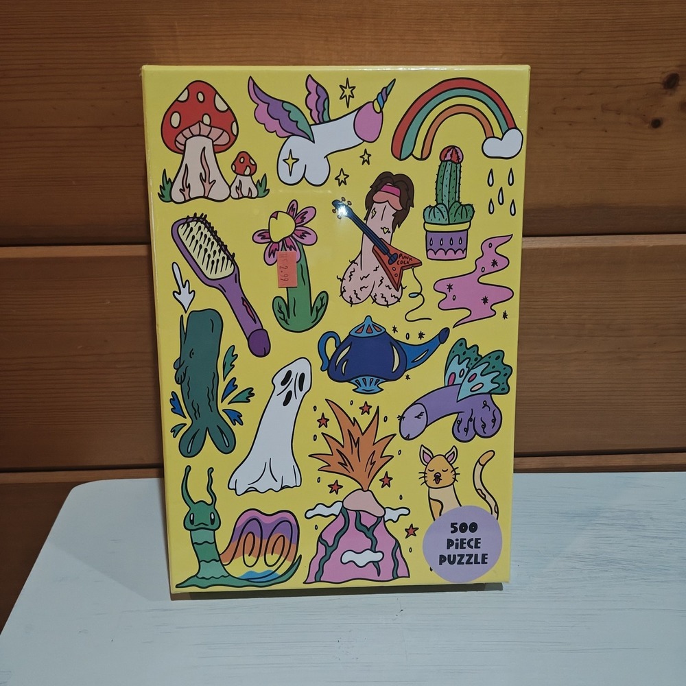 Dicks 500 Piece Jigsaw Puzzle Fun Club New Sealed Funny